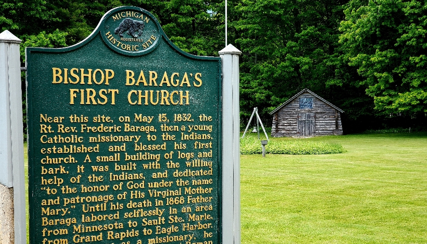 Bishop Baraga's First Church